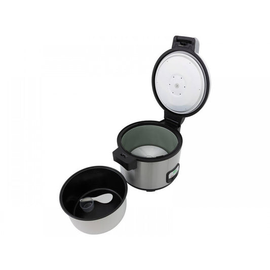 Rice Cooker Steamer with Warmer Function 30 Cup 5.4L Raw Rice Commercial 1.95kw