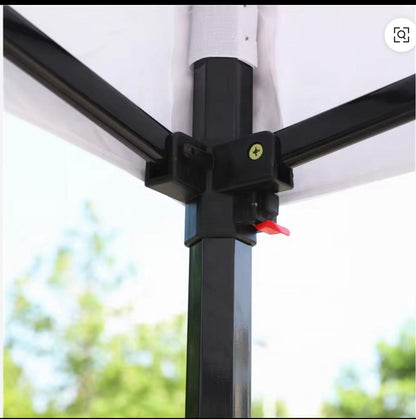 3M x 3M Heavy Duty (45MM)Hexagonal Steel Frame Gazebo