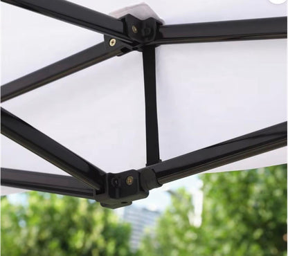 3M x 3M Heavy Duty (45MM)Hexagonal Steel Frame Gazebo