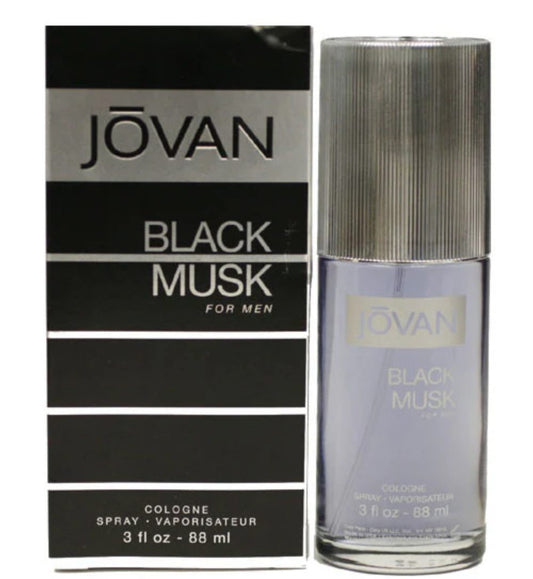 JOVAN BLACK MUSK FOR MEN 88ml COLOGNE