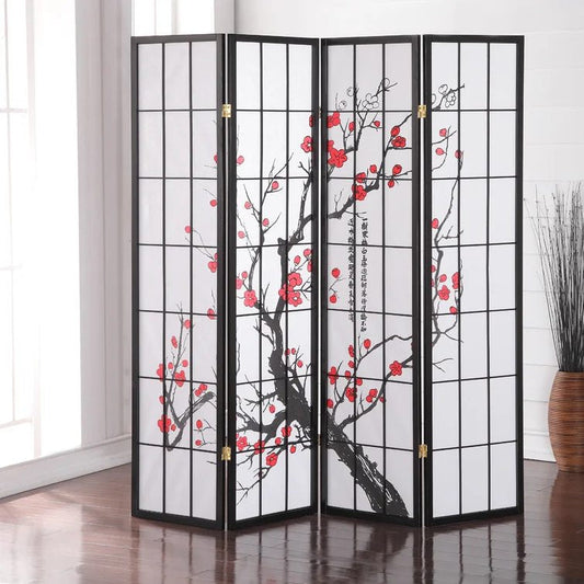 Room Divider Traditional Tree Design On Canvas - 180cm x 180cm