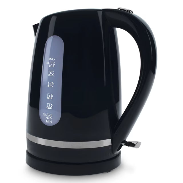 1.7 Litre Kettle Cordless - Black