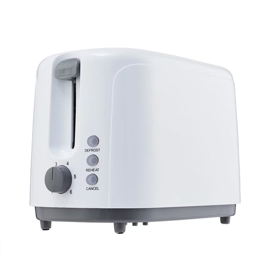 2 Slice Toaster - White (NZ Certified & Compliance)