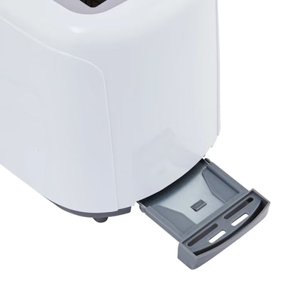 2 Slice Toaster - White (NZ Certified & Compliance)