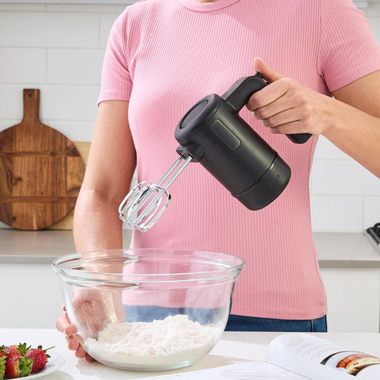 Portable USB Hand Mixer - Black