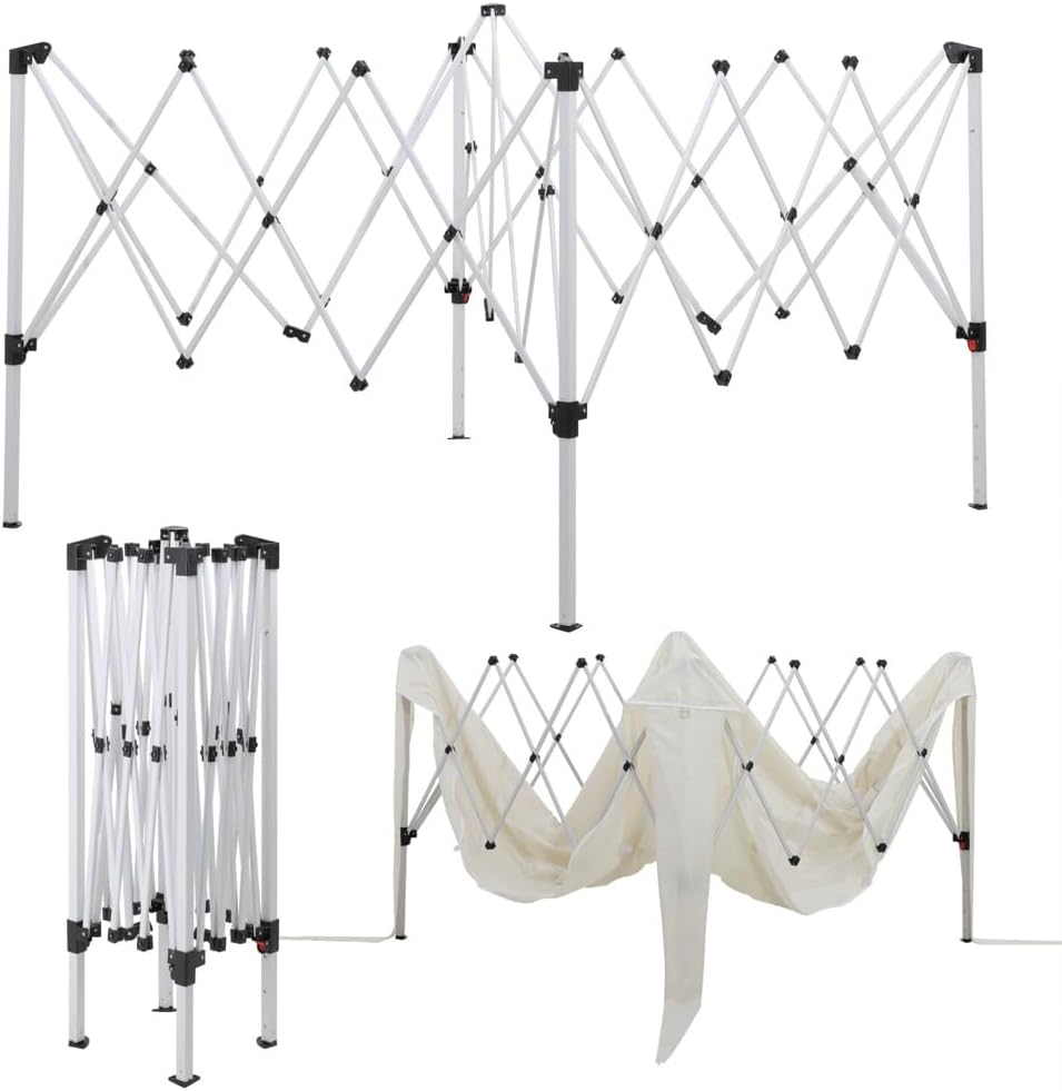 Gazebo 3M x 3M Heavy Duty Hexagonal Frame 45MM