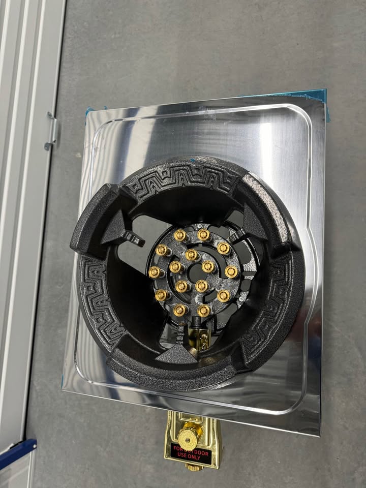 15 Pin Super High Pressure Burner With Stainless Steel Top Stand