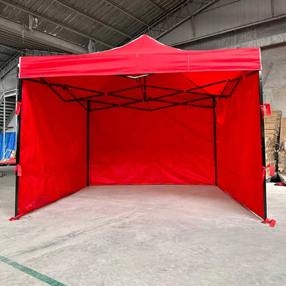 3M x 3M Heavy Duty (45MM)Hexagonal Steel Frame Gazebo With Wheel Bag