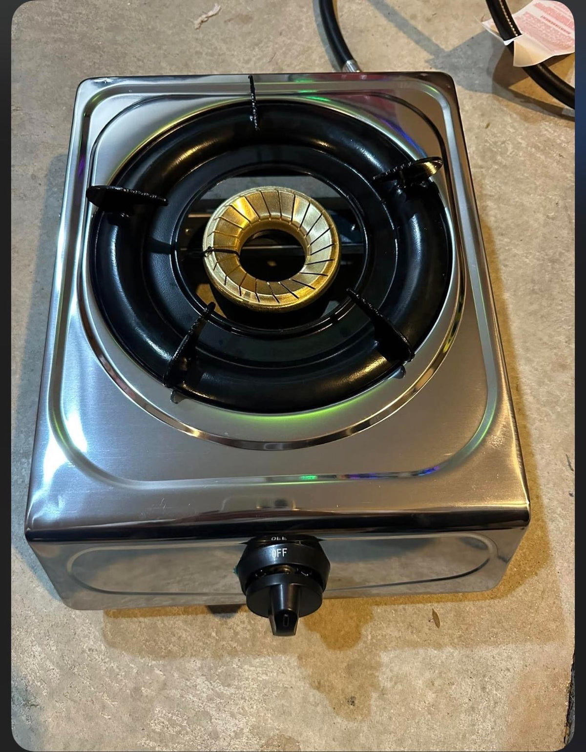 Stainless Steel Thickened Single Auto Ignition Burner