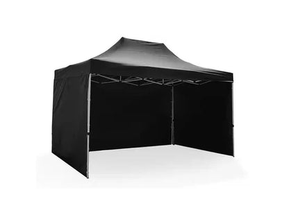 Gazebo 3m x 4.5m With 3 Side Walls Heavy Duty Hexagonal Frame 45mm