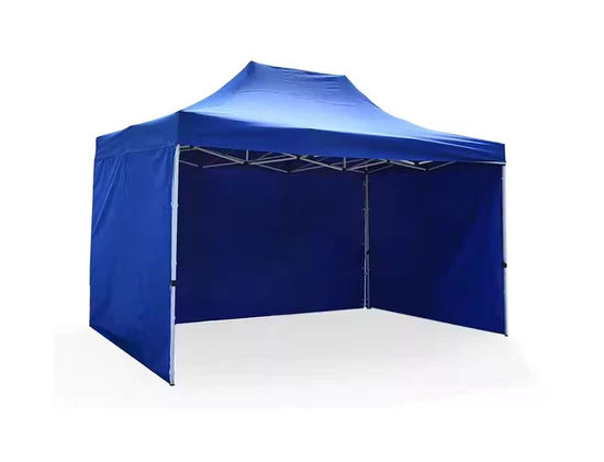 Gazebo 3m x 4.5m With 3 Side Walls Heavy Duty Hexagonal Frame 45mm