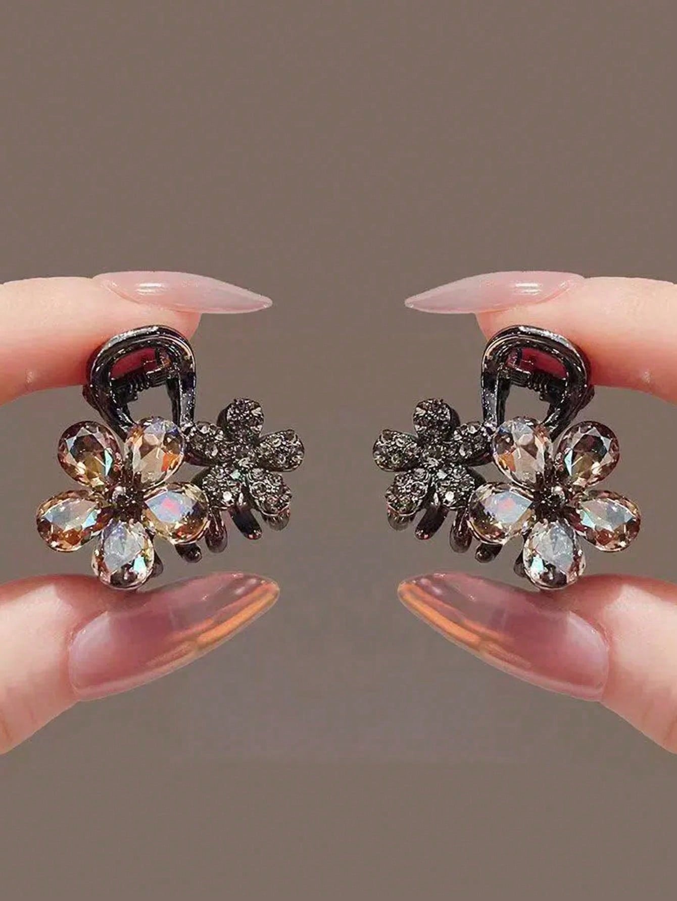 Two-Piece Elegant Hair Claw Clip Set for Women