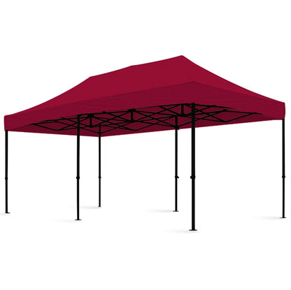 3M x 6M - 40MM Hexagonal Heavy Duty Marquee With Automatic Rack