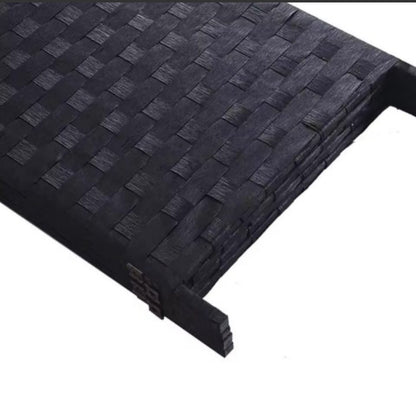 Room Divider Bamboo Full Black