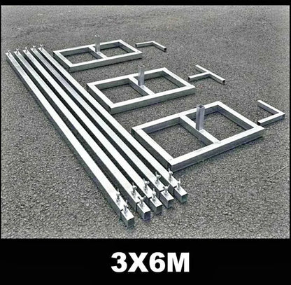 3M x 6M Heavy Duty Backdrop Stand With Heavy Bases