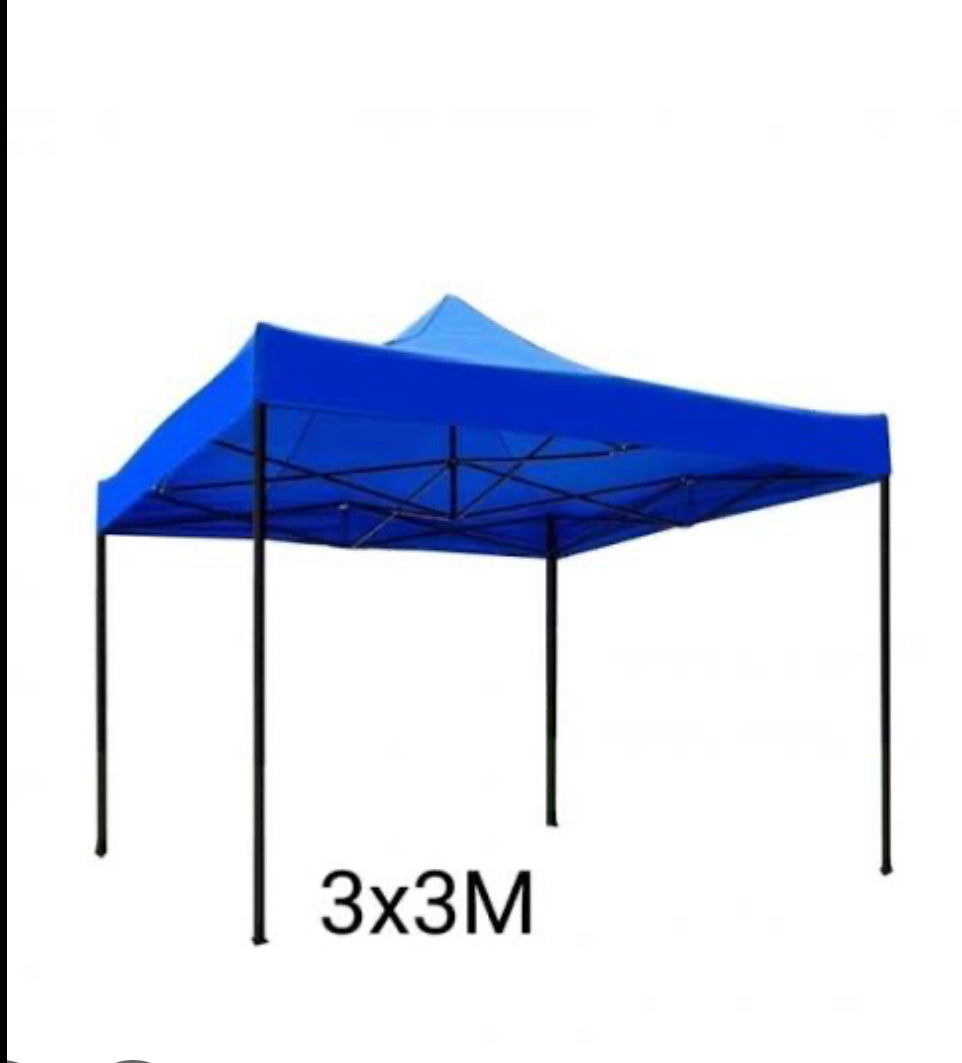 3M x 3M POP-UP Gazebo 25MM Steel Frame - Blue Color