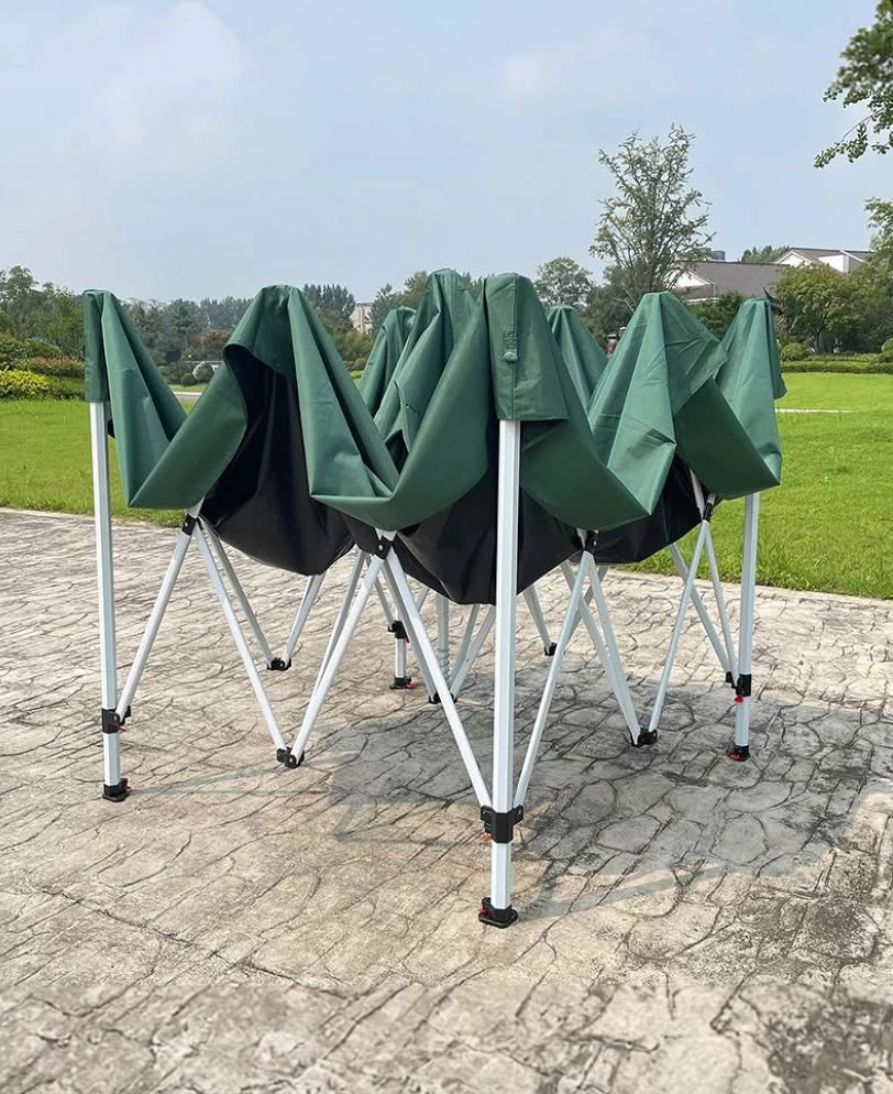 3M x 4.5M Heavy Duty 50MM Steel Prism Frame Gazebo