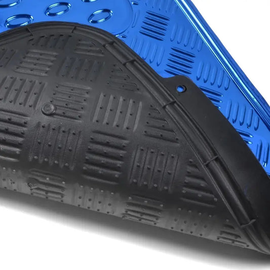 4pcs Universal Car Floor Mat | SUV/Truck, Easy to Clean - Blue