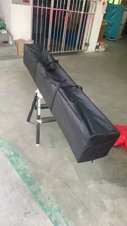 3M x 3M Heavy Duty (45MM)Hexagonal Steel Frame Gazebo With Wheel Bag