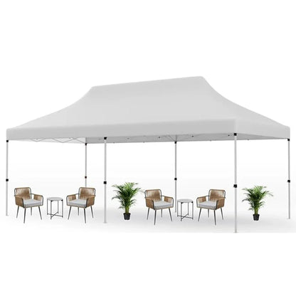 Gazebo 3m x 6m Heavy Duty Prism Steel Frame  - Hexagonal Frame - 50mm