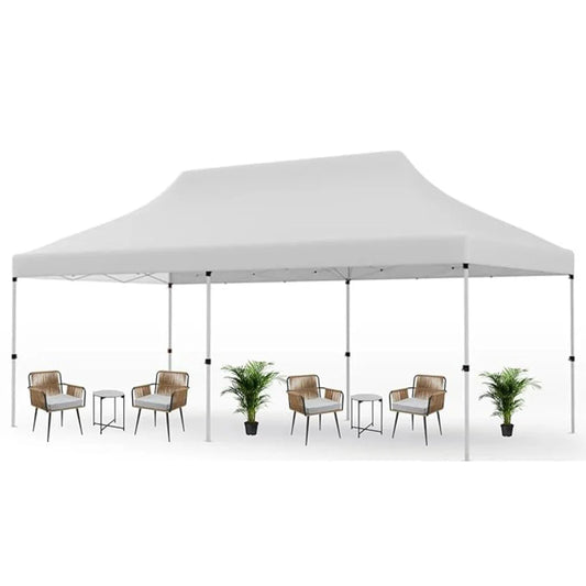 Gazebo 3m x 6m Heavy Duty Prism Steel Frame  - Hexagonal Frame - 50mm